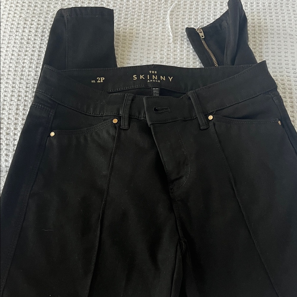 White House Black Market Women's Black Skinny Jeans